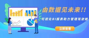 【苏州管家婆软件】由数据见未来，可视化BI报表助力管理驾驶舱